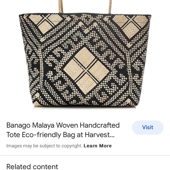 EUC Wicker Woven Straw Purse Handbag Beach Tote Bag - Picture 5 of 13